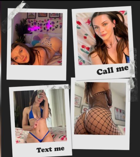 Polaroid collage of Ms Potato